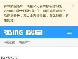 Sites similar to rising.com.cn