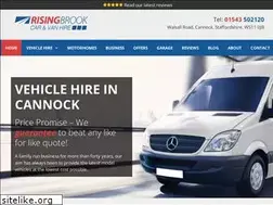 Sites similar to risingbrook-carandvanhire.co.uk