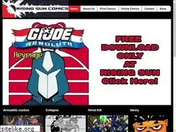 Sites similar to risingsuncomics.com