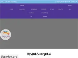 Sites similar to risingsunyoga.com