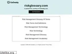 Sites similar to riskglossary.com