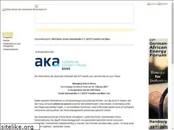 Sites similar to riskinafrica.de
