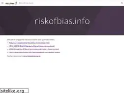 Sites similar to riskofbias.info