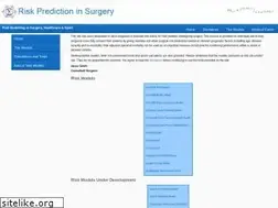 Sites similar to riskprediction.org.uk