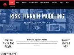 Sites similar to riskterrainmodeling.com