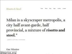 Sites similar to risottoandsteel.com