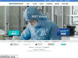 Sites similar to rist.re.kr