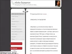 Sites similar to ristolazarov.com