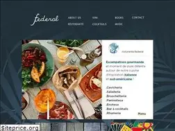Sites similar to ristorante-federal.fr