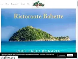 Sites similar to ristorantebabette.net