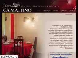 Sites similar to ristorantecamaitino.it