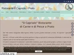 Sites similar to ristorantecapriolo.it