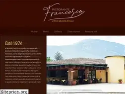 Sites similar to ristorantefrancesco.it