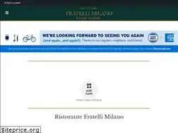 Sites similar to ristorantefratellimilano.com