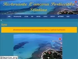 Sites similar to ristorantelancorastintino.it