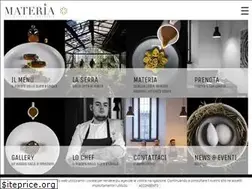 Sites similar to ristorantemateria.it