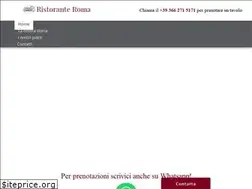 Sites similar to ristoranteromacarrara.it