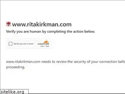 Sites similar to ritakirkman.com