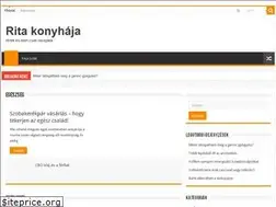 Sites similar to ritakonyhaja.hu