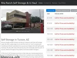 Sites similar to ritaranchselfstorage.com