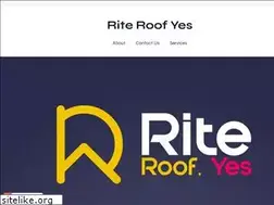 Sites similar to rite-roof-yes.com