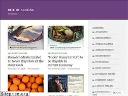 Sites similar to riteofseeking.com