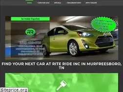 Sites similar to riterideinc.com