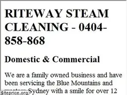 Sites similar to ritewaysteamcleaning.com.au