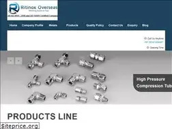 Sites similar to ritinoxoverseas.com