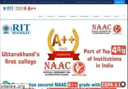 Sites similar to ritroorkee.com
