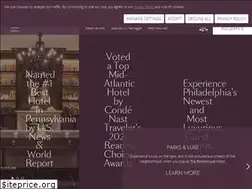 Sites similar to rittenhousehotel.com