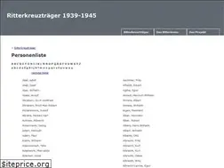 Sites similar to ritterkreuztraeger-1939-45.de
