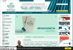 Sites similar to ritternyomda.hu