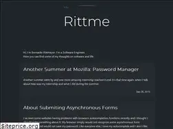 Sites similar to rittme.com