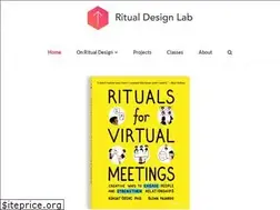Sites similar to ritualdesignlab.org