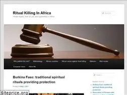 Sites similar to ritualkillinginafrica.org