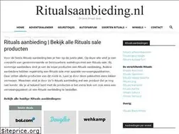 Sites similar to ritualsaanbieding.nl