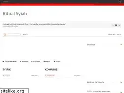 Sites similar to ritualsyiah.blogspot.com