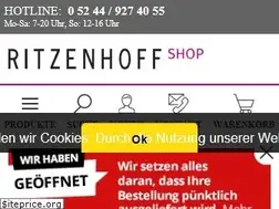 Sites similar to ritzenhoff-shop.net