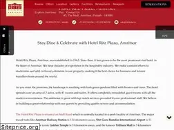 Sites similar to ritzhotel.in