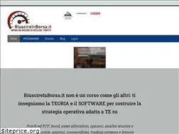 Sites similar to riuscireinborsa.it