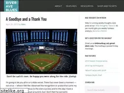 Sites similar to riveravenueblues.com