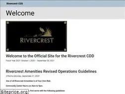 Sites similar to rivercrestcdd.org