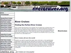 Sites similar to rivercruises.org