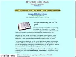 Sites similar to riverdalebiblestudy.com