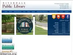 Sites similar to riverdalelibrary.org