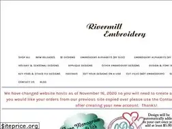 Sites similar to rivermillembroidery.com