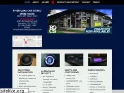 Sites similar to riveroakscarstereo.com