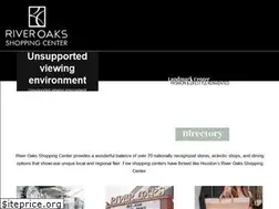 Sites similar to riveroaksshoppingcenter.com