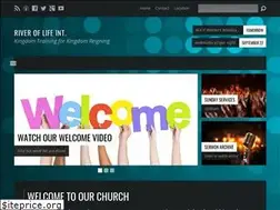 Sites similar to riveroflifeint.com
